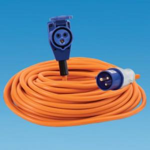 CCE 4017 Mains Hook-Up Cable 25 Metre - 90 Degree Connector